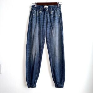 Rag Bone Pants Womens XS Miramar Cotton Jogger Sweatpants Casual Chic Blue